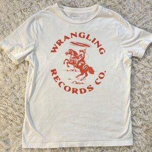 Old Navy Tee with Orange Graphic